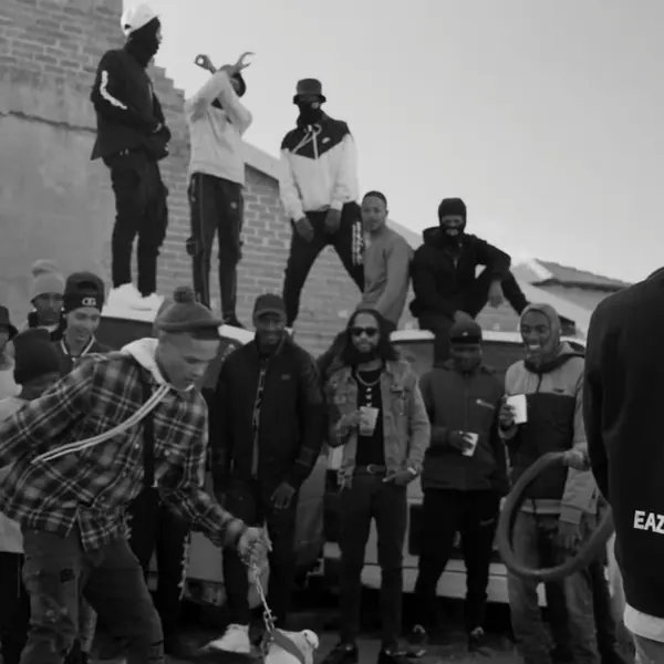 Black and white group shot of the SterkOpad crew
