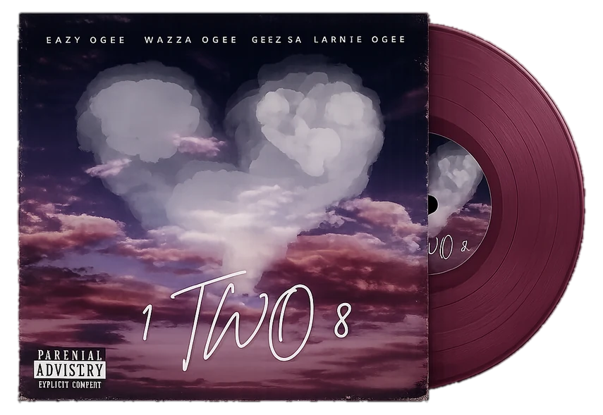 1 Two 8 by Eazy OGee, Wazza OGee, Geez SA and Larnie OGee — vinyl release